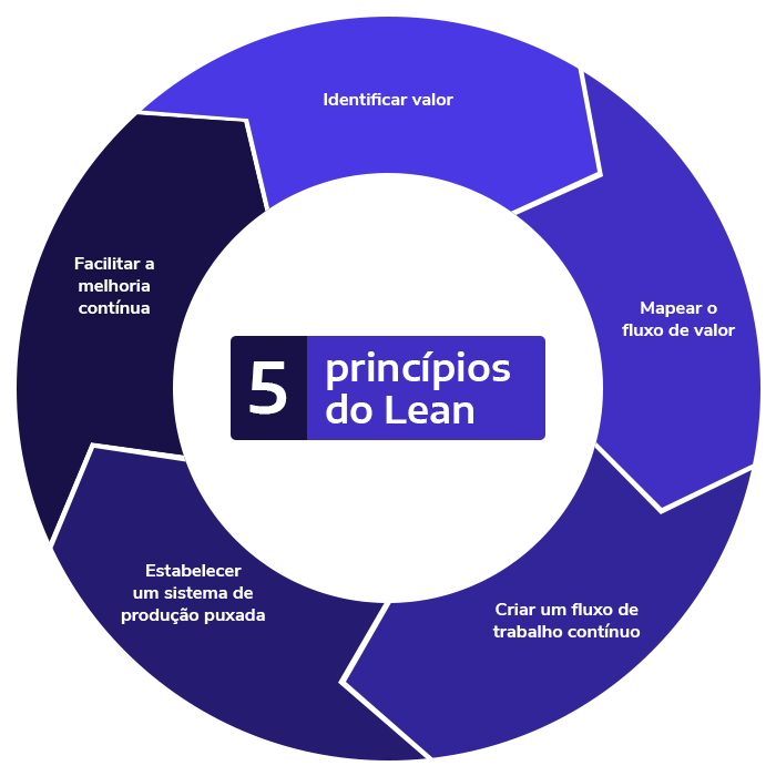 5 princípios do Lean